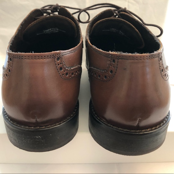 Florsheim Palladino Oxford Wingtips 11428 Cognac Lace Up Dress Shoe Sz 11 D - Picture 5 of 9